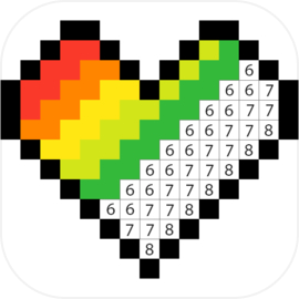 Color by Number - Pixel Coloring Book