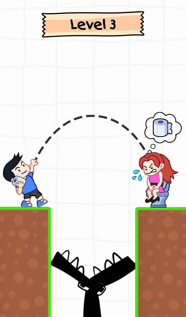 Throwmasters: Toilet Puzzle ゲームのスクリーンショット