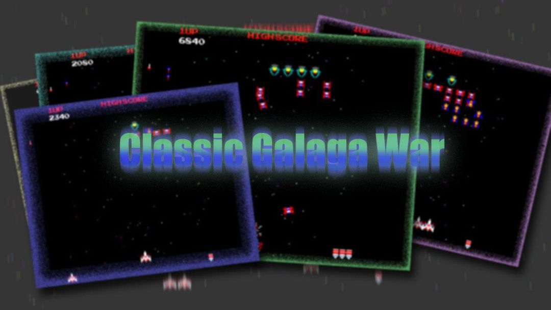 Classic Galaga War 게임 스크린 샷