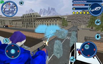 Winter Robot Rise Game Screenshot