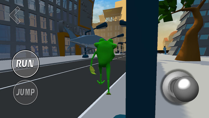 Screenshot of AMAZING FROG: IN THE CITY