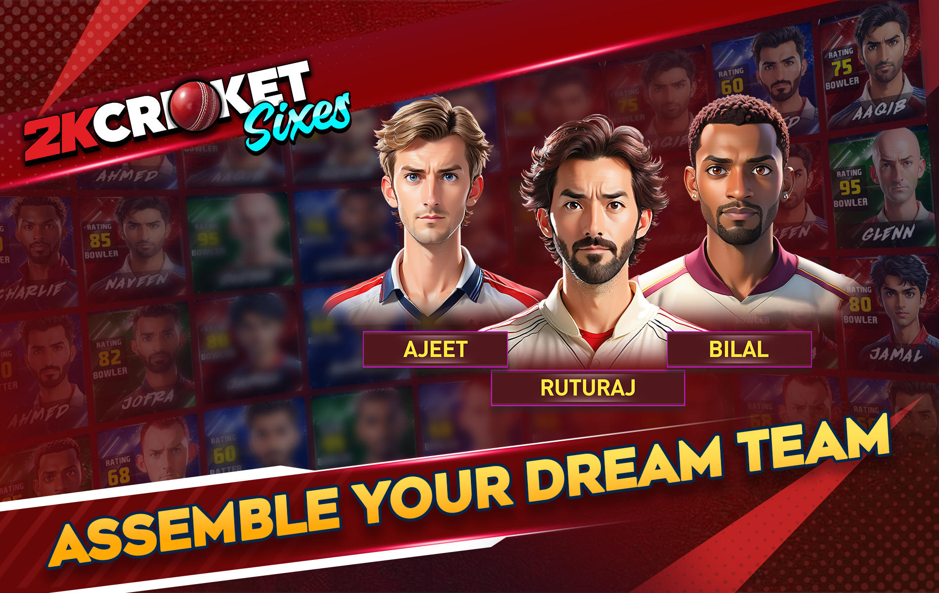 2K Cricket Sixes Game Screenshot