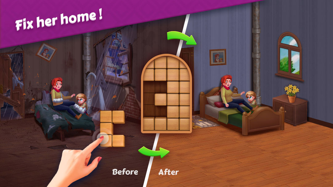 Jigsaw Puzzles - Block Puzzle 게임 스크린 샷