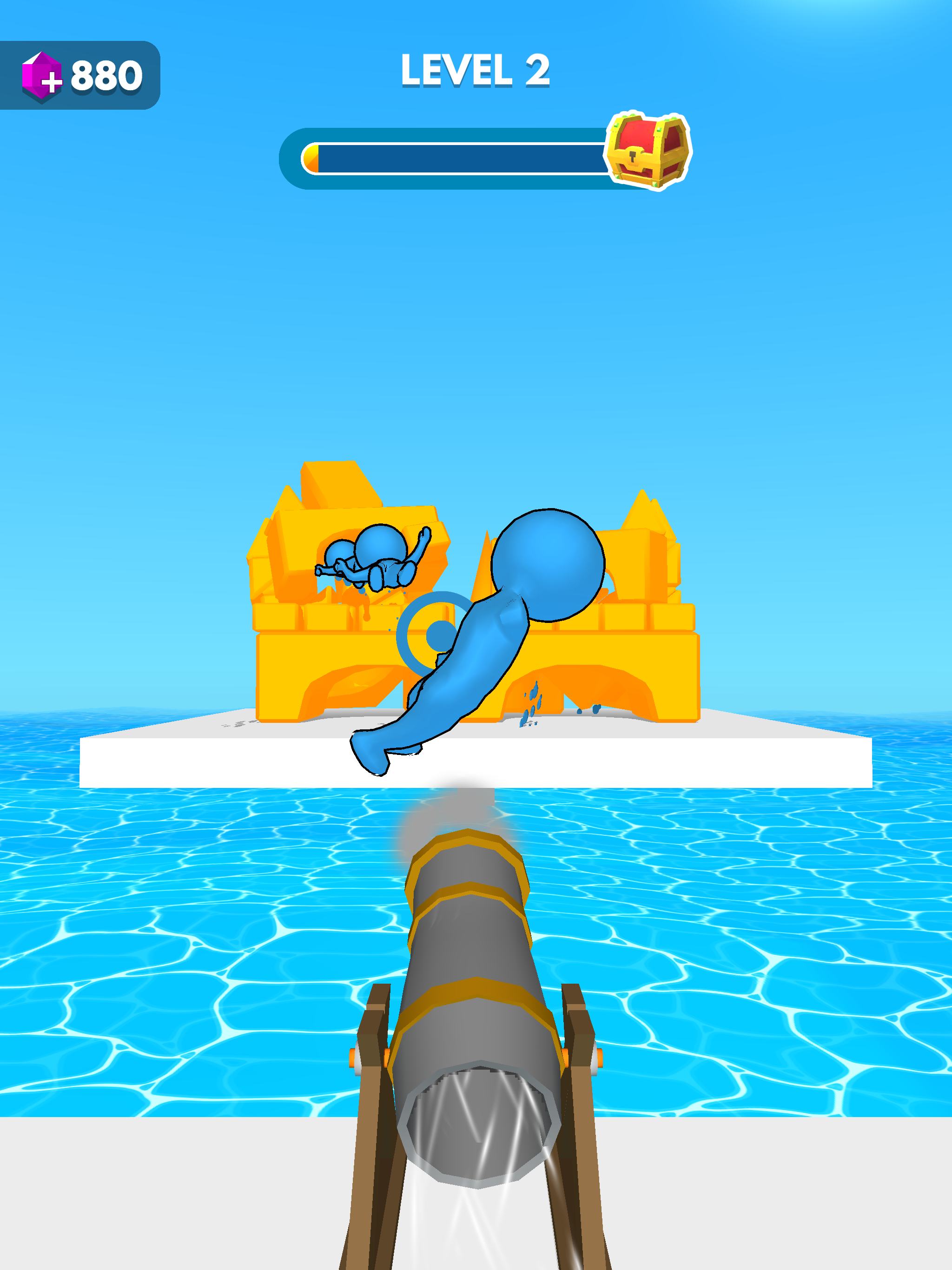 Crowd Battle 3D Game Screenshot