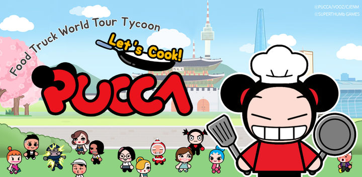 Screenshot 1 of Pucca, Let's Cook! : Food Truc 1.0.15