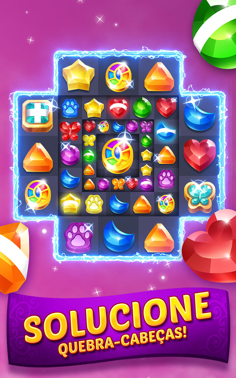 Captura de Tela do Jogo Genies & Gems