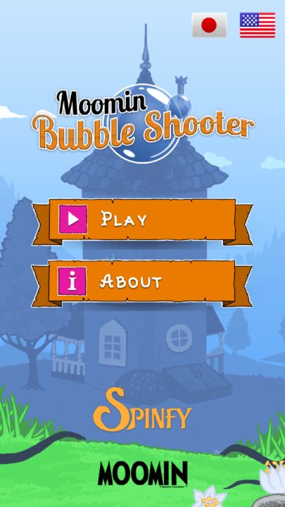 Moomin Bubble Game Screenshot