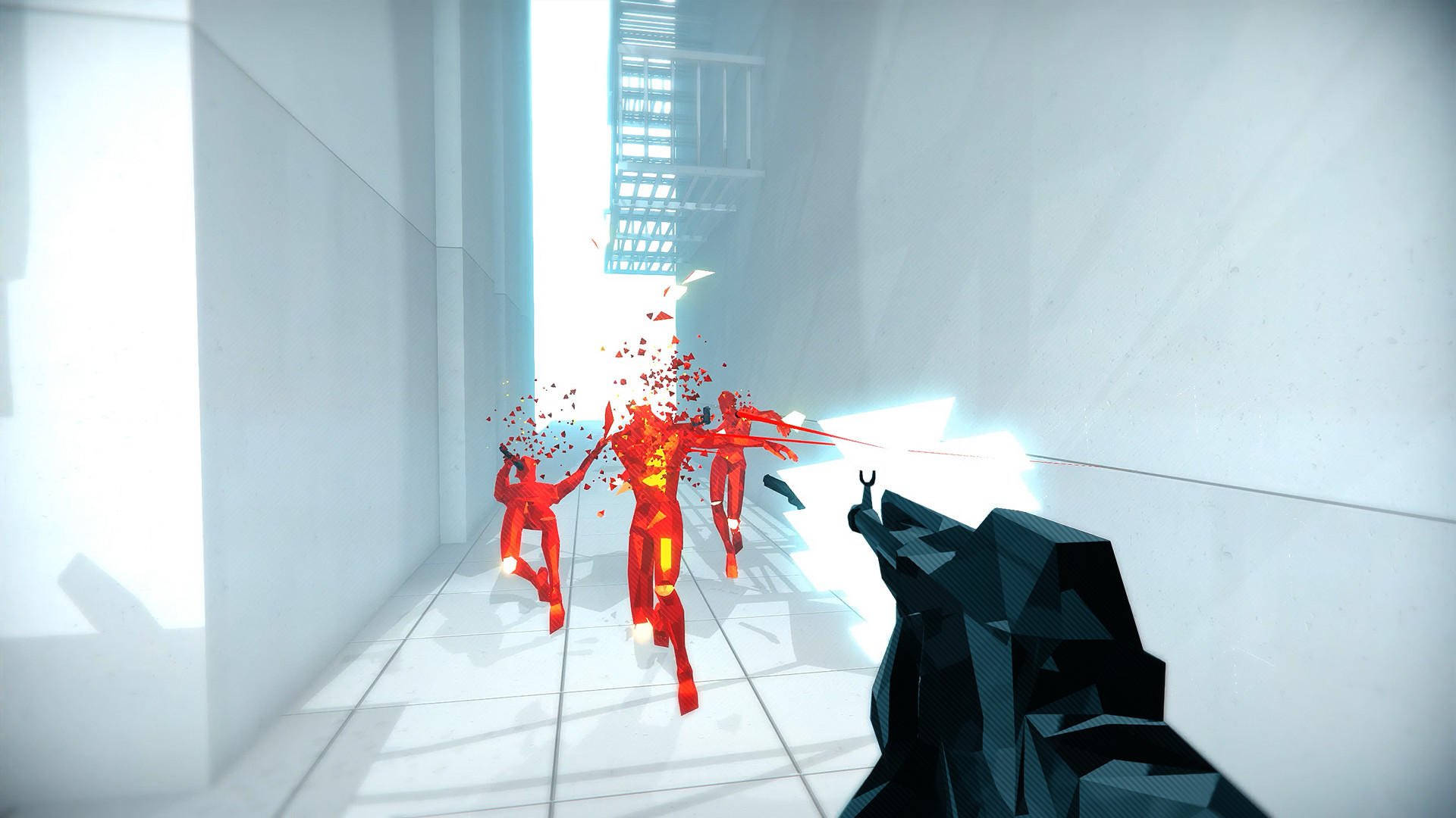 Screenshot of SUPERHOT
