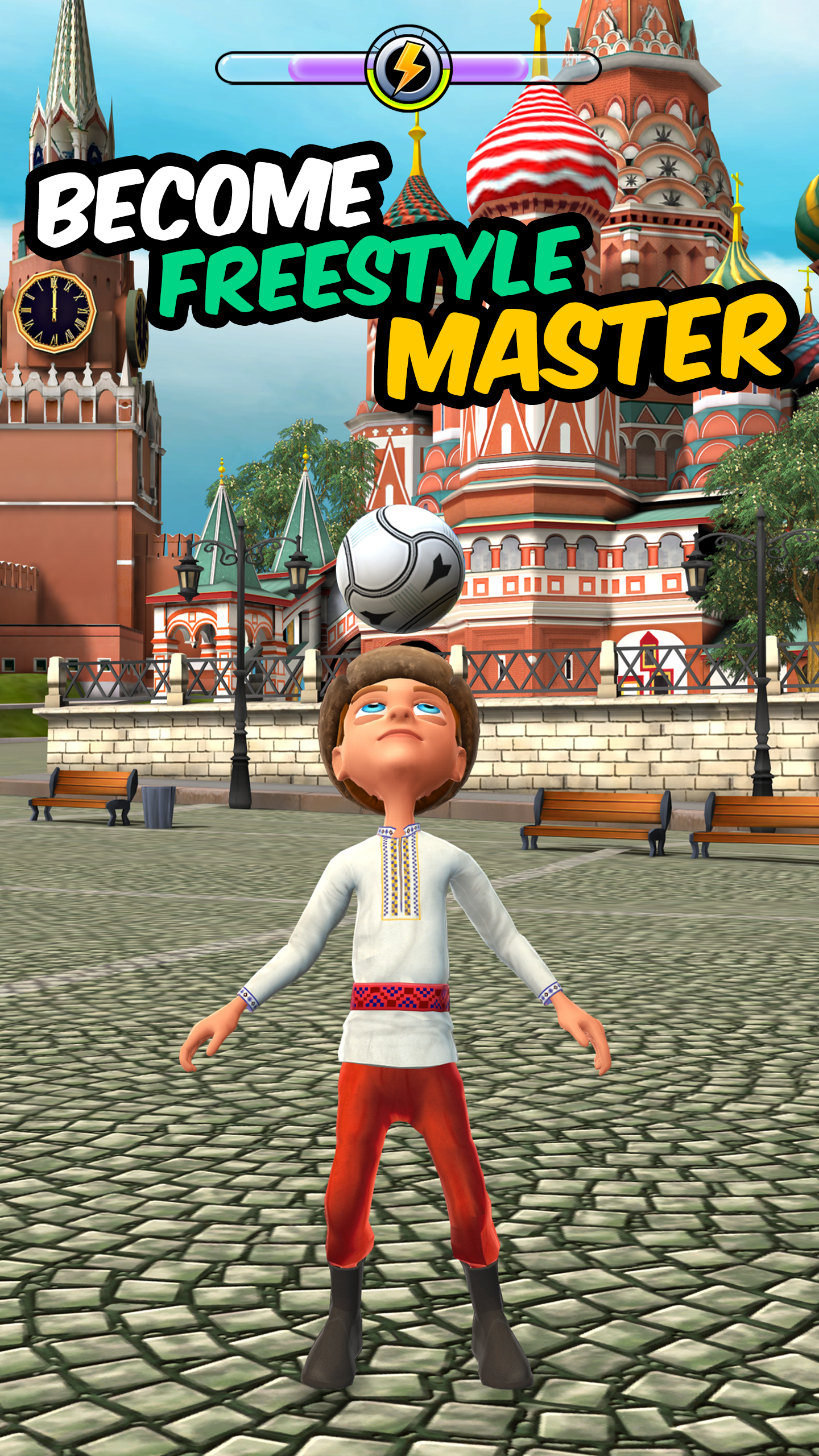 Cuplikan Layar Game Kickerinho World
