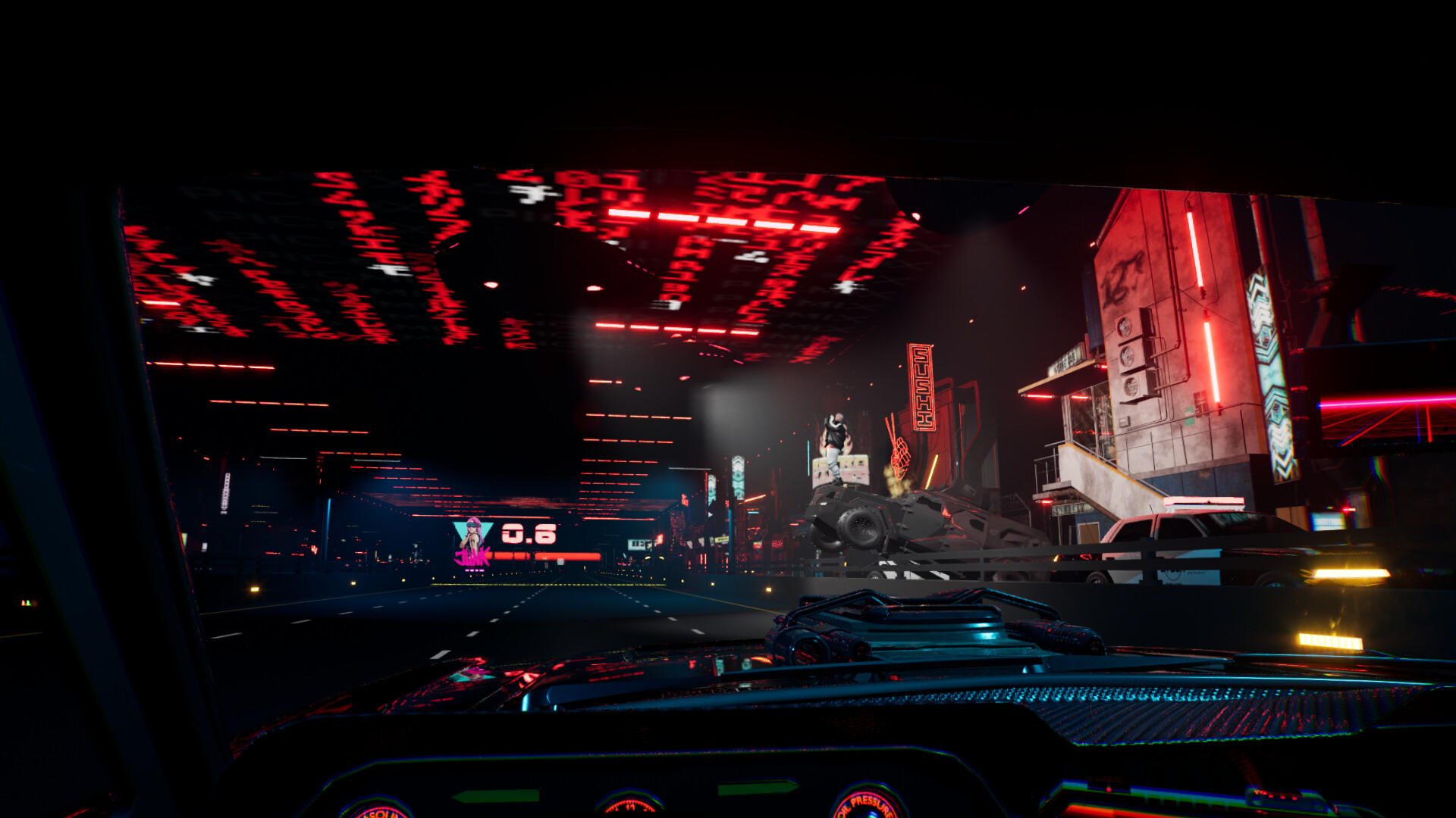 Screenshot 1 of Cyber ​​Space Driver 