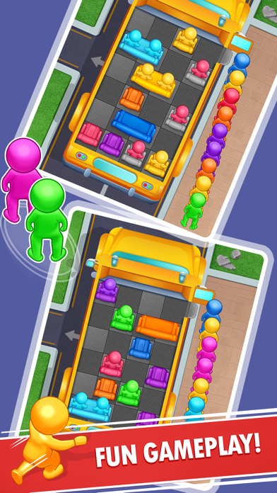 Seat Jam - Seating Away Puzzle screenshot game