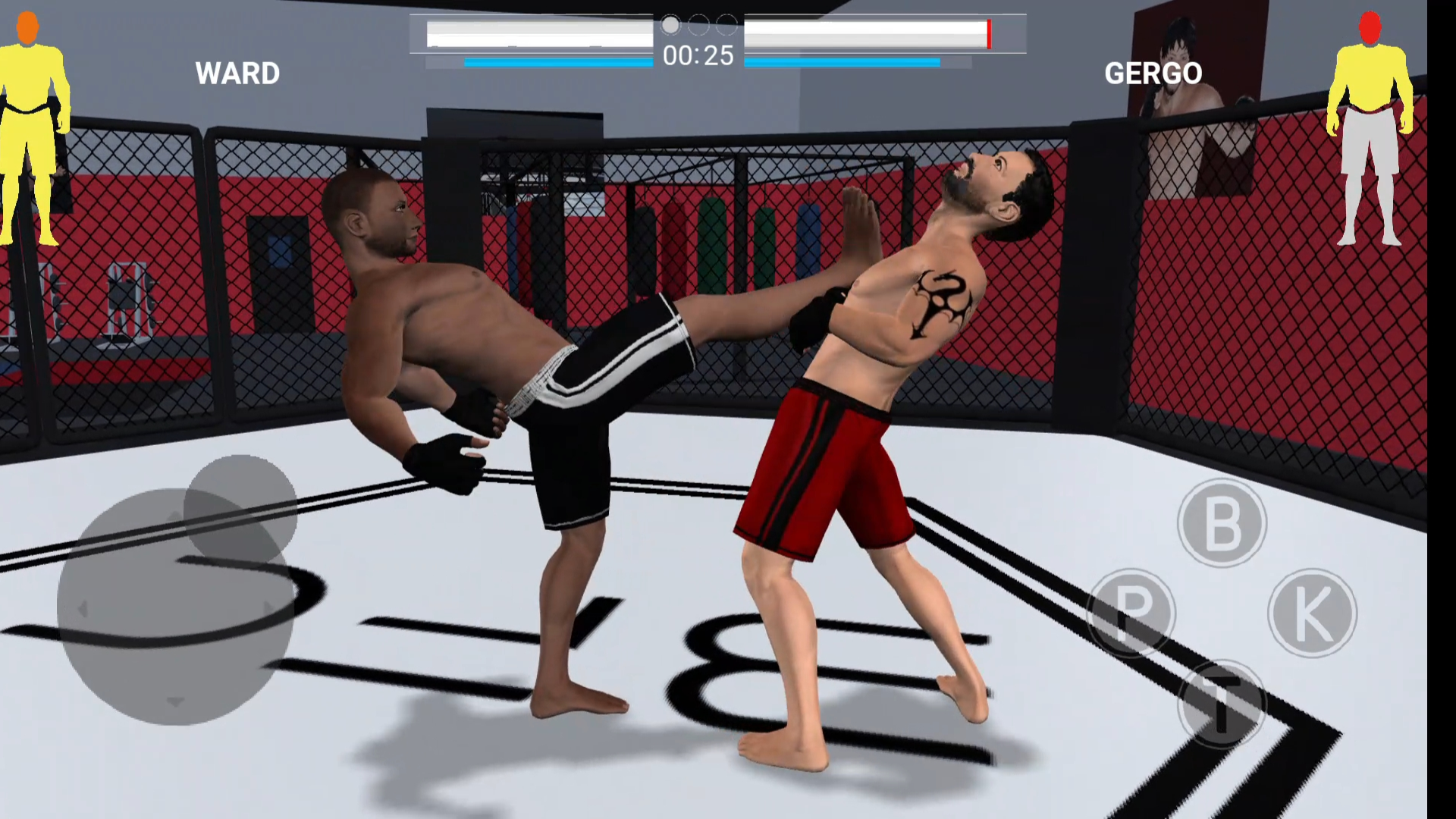 Brave MMA screenshot game