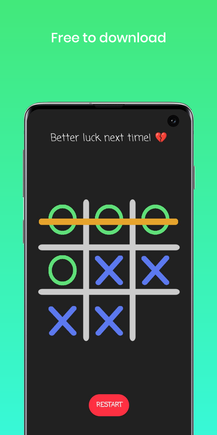 Screenshot 3 of Exnot: Offline Tic-Tac-Toe 