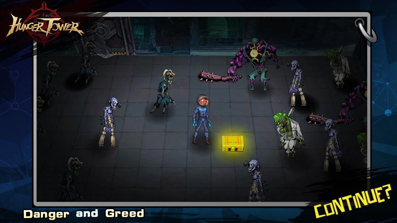 HungerTower-The most casual strategy fighting RPG Game Screenshot