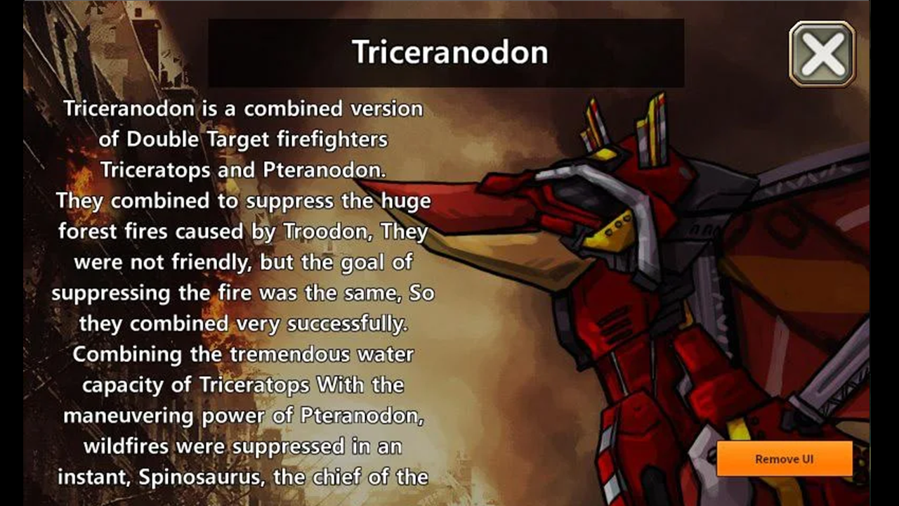 Dino Robot - Triceranodon ภาพหน้าจอเกม
