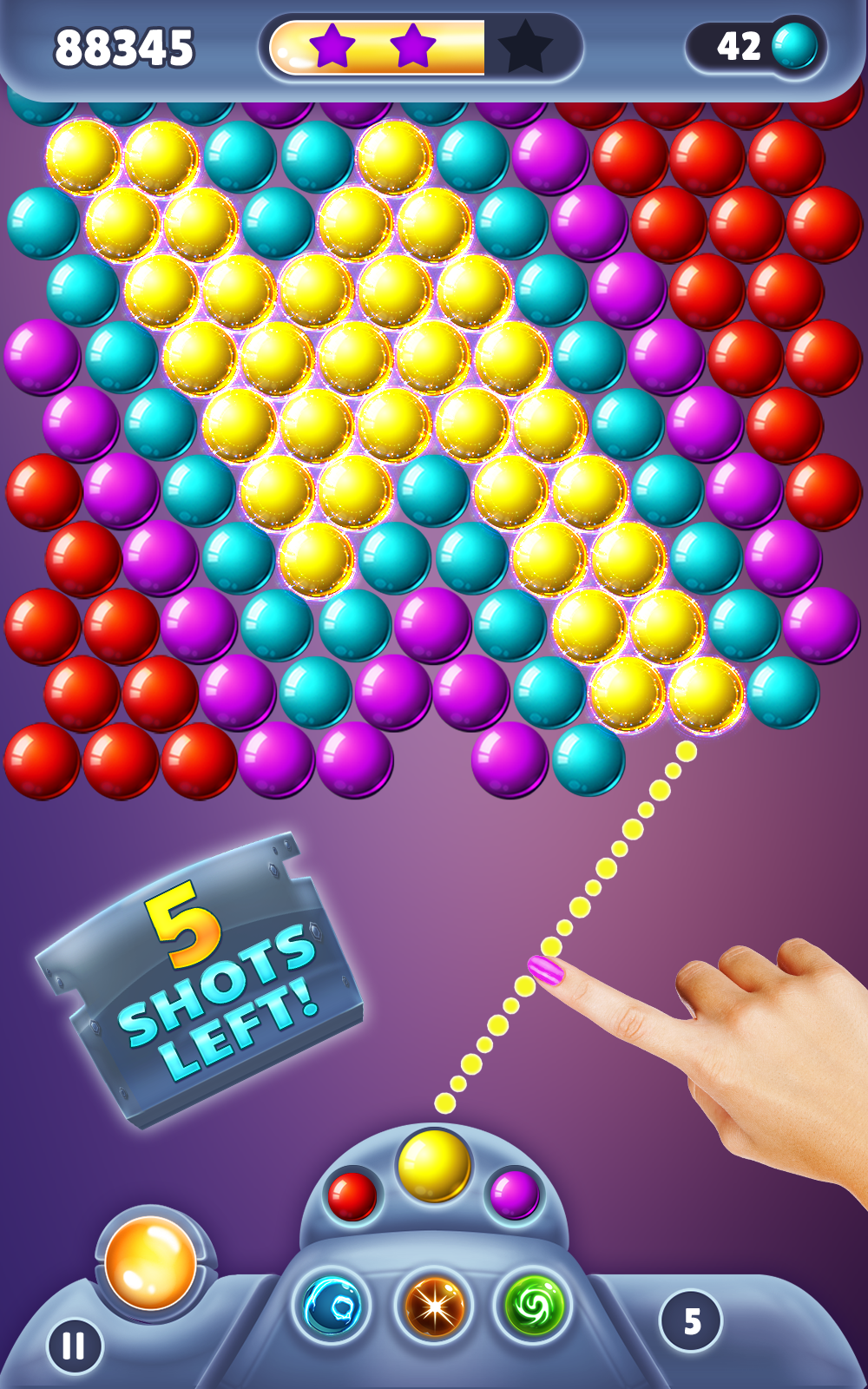Swift Bubbles Game Screenshot