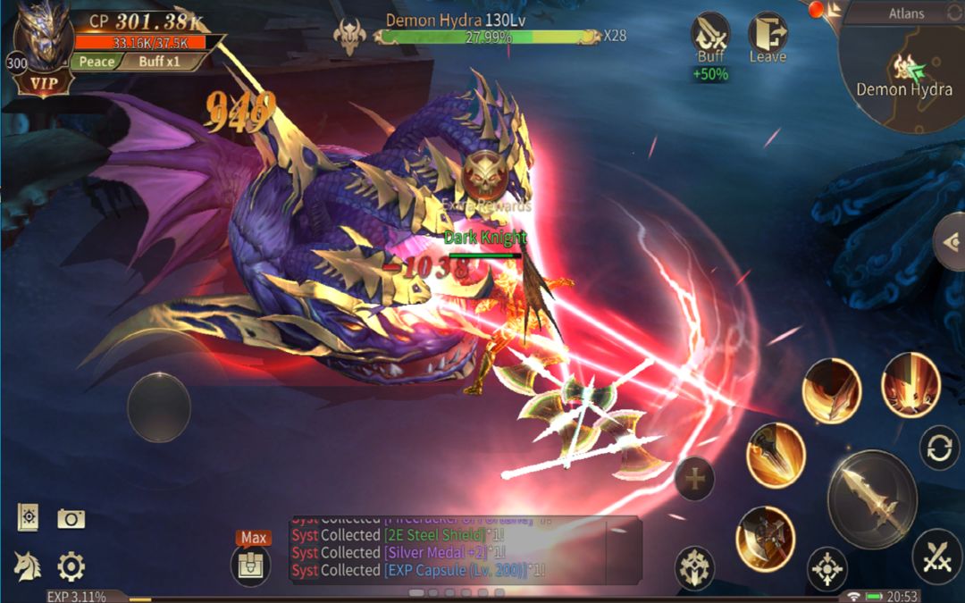 MU Archangel screenshot game
