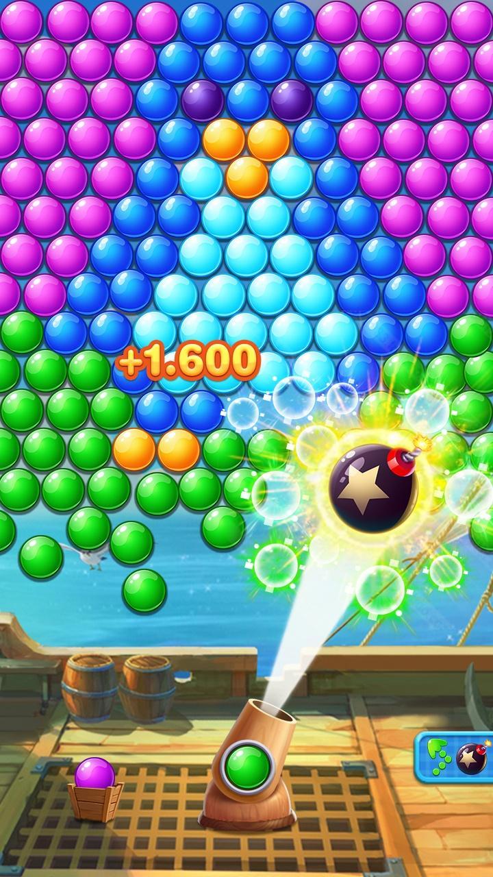 Bubble Shooter Mania Game Screenshot