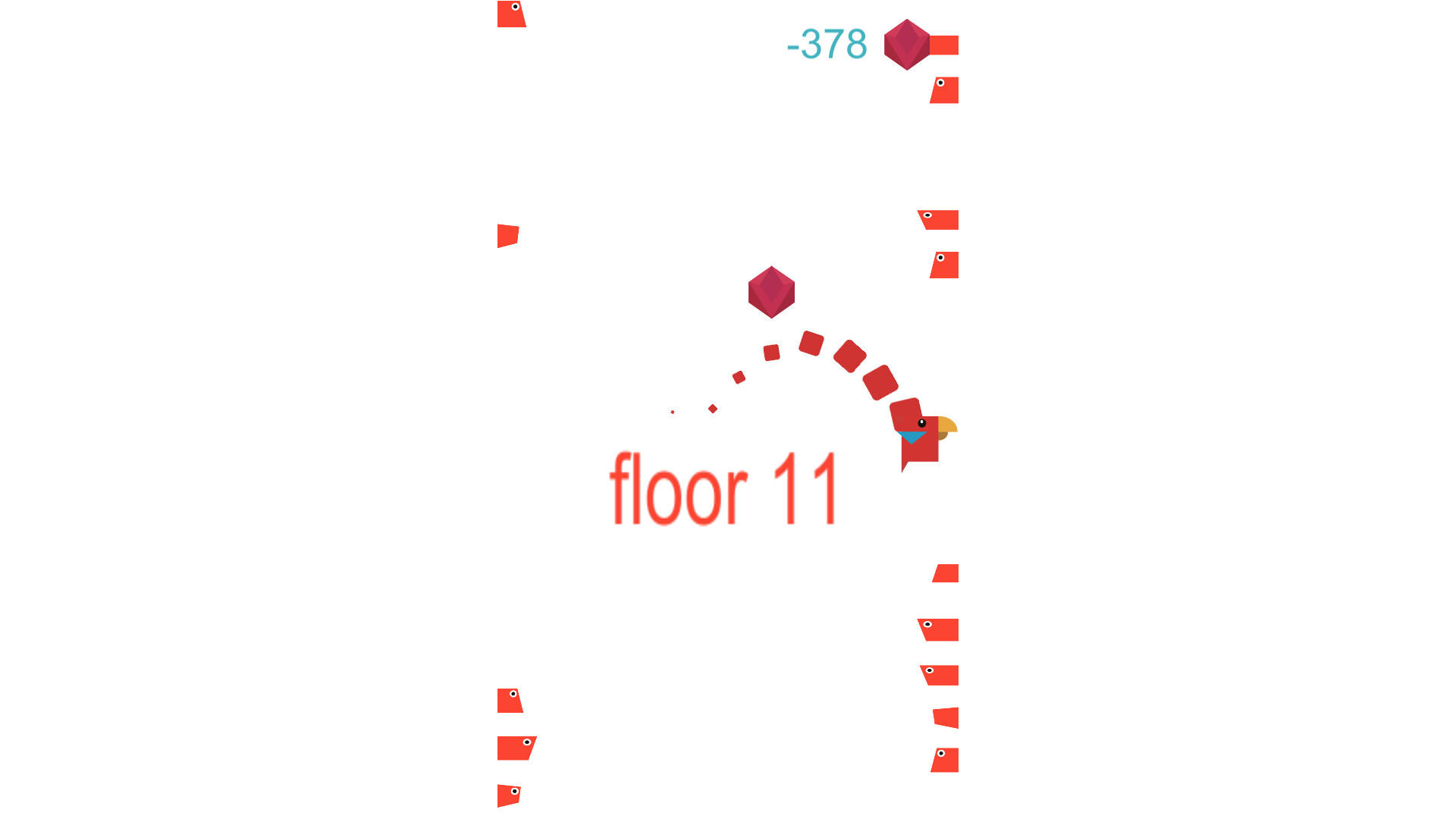 Go Up Bird! Game Screenshot