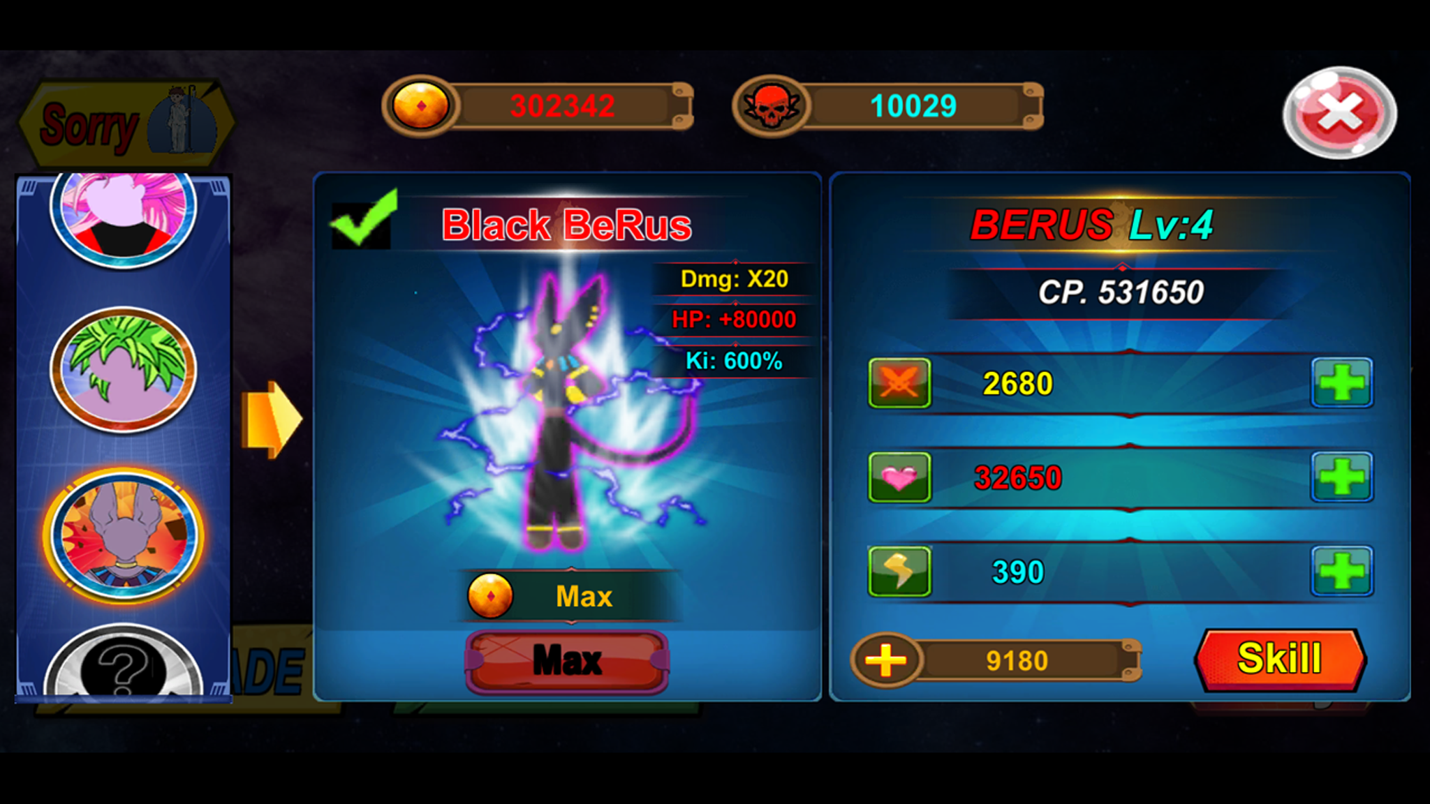 Cuplikan Layar Game God of Stickman 3