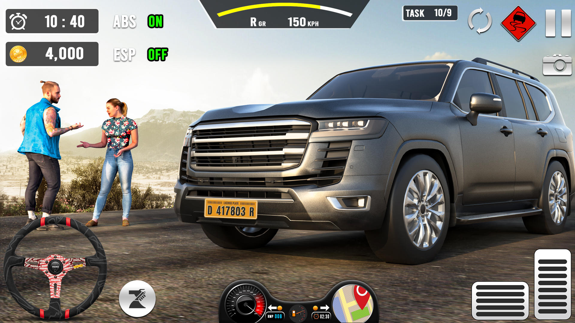 Screenshot 1 of कार गेम: सिटी कार ड्राइविंग 3डी 1.0