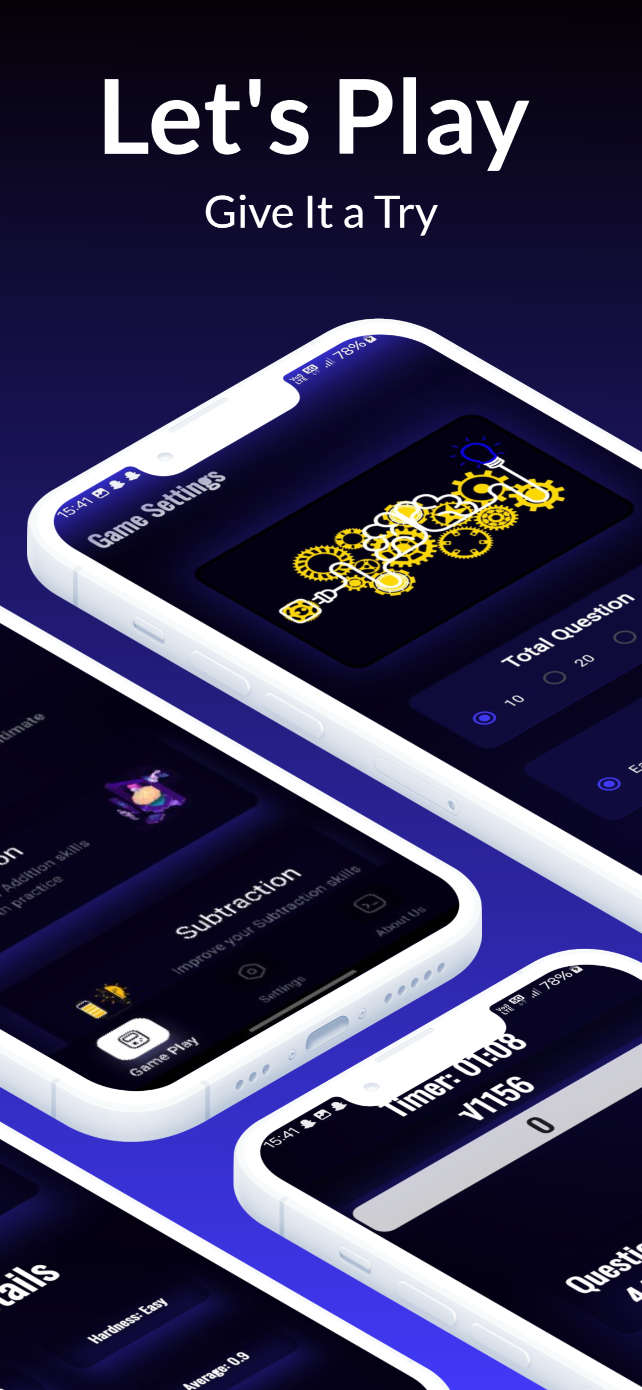 Mathmatica Mind Game Screenshot