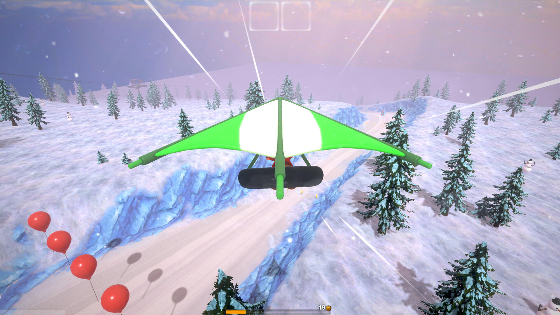 Elfboarders screenshot game
