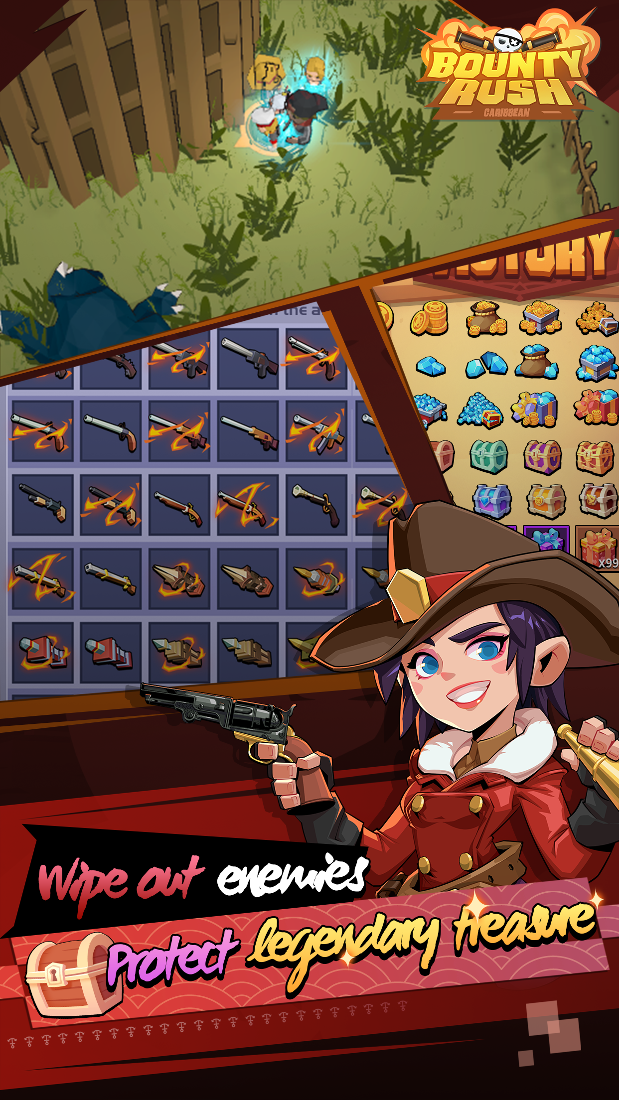 Screenshot 1 of Bounty Rush : pillez les pirates 