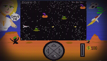 Nightmare Zapping Game Screenshot