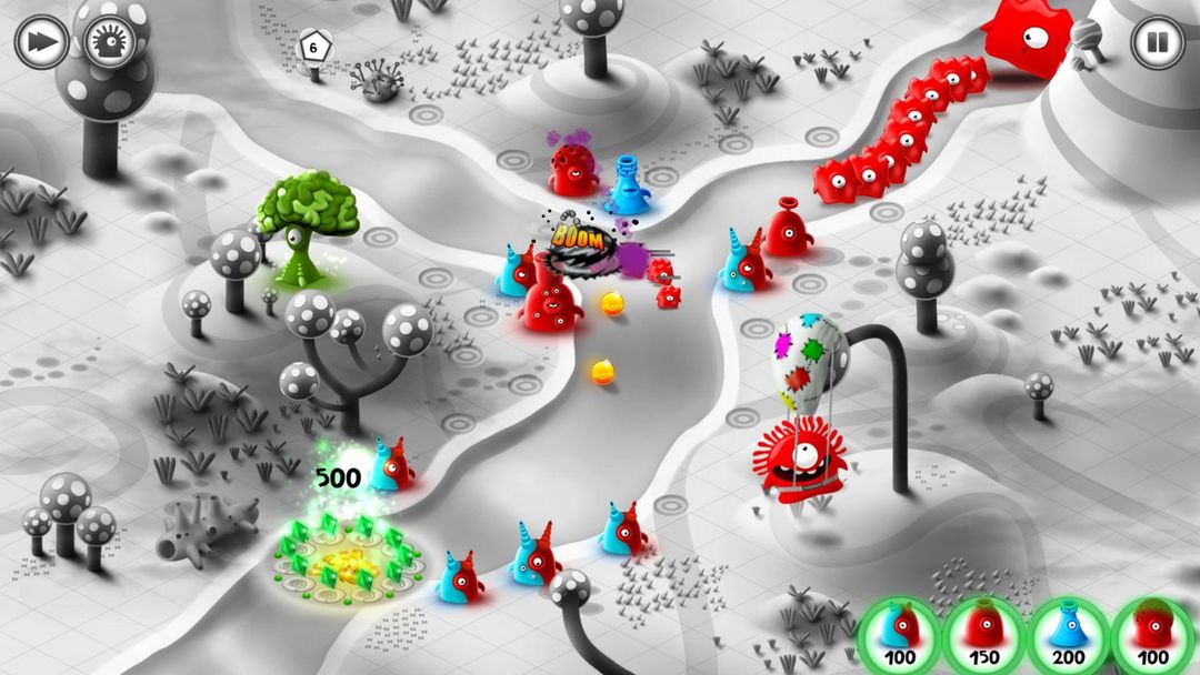 Screenshot of Jelly Defense