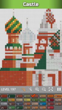 Cross-stitch : Coloring Game Screenshot