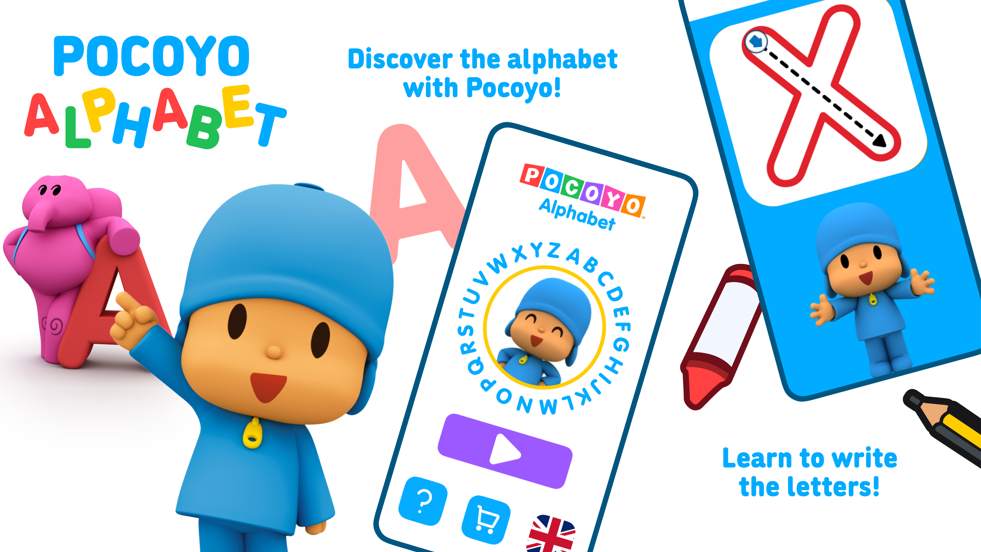 Pocoyo Alphabet: ABC Learning Game Screenshot