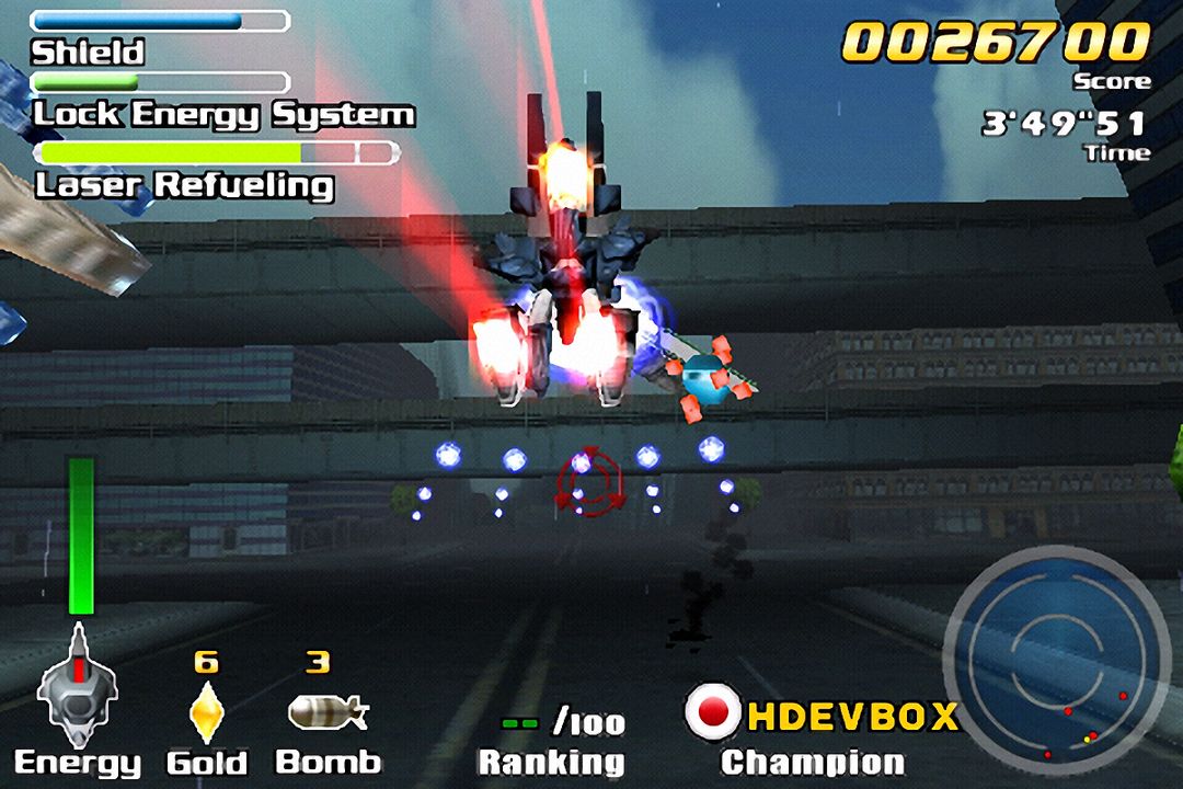 Screenshot of ExZeus Arcade