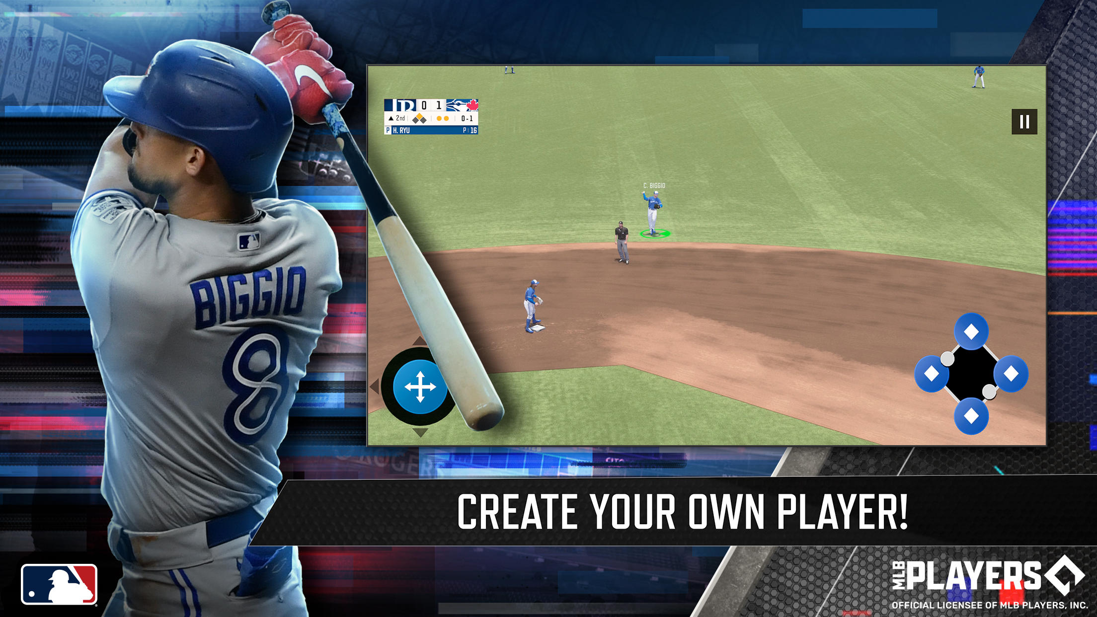 Cuplikan Layar Game R.B.I. Baseball 21