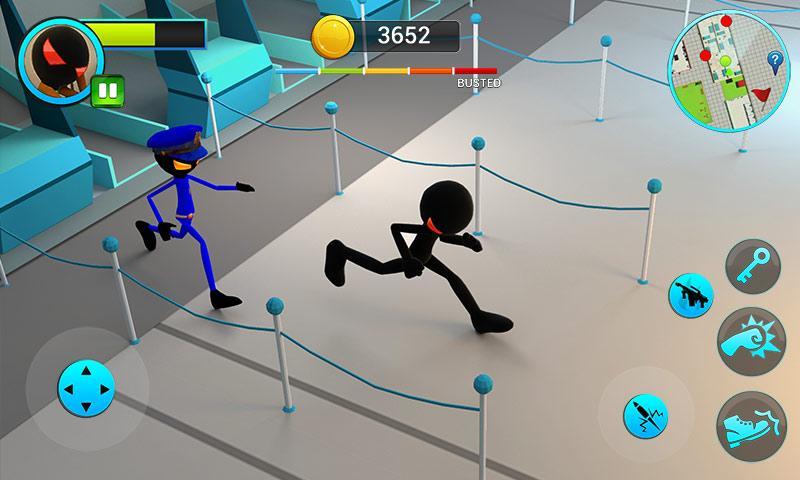 Super Shadow Airport Escape 3D Game Screenshot
