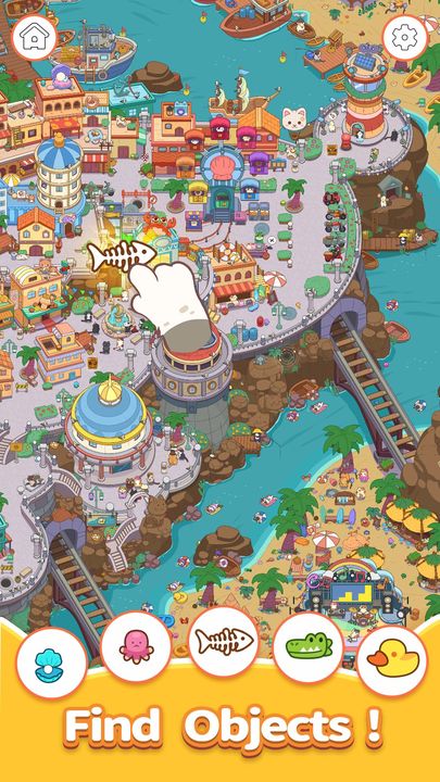 Cat Trip: Hidden Object Games Game Screenshot