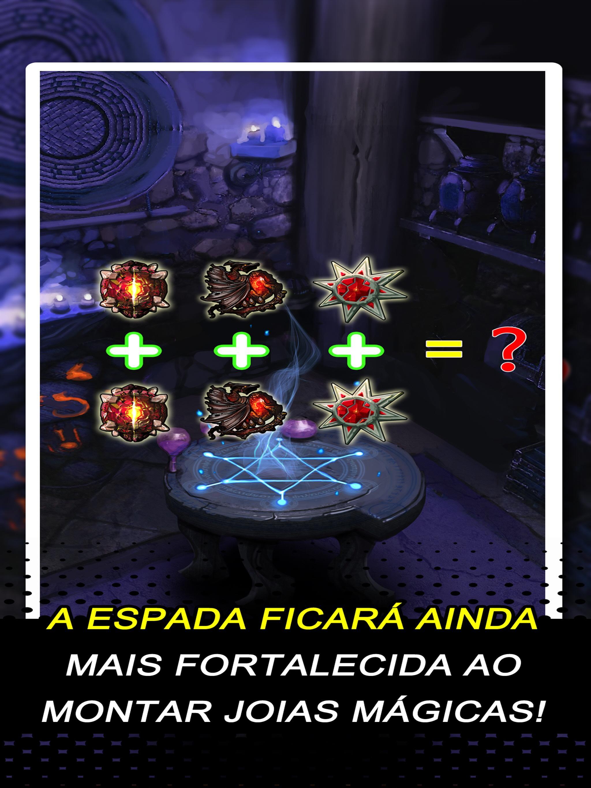 Captura de Tela do Jogo sword of thrones : Idle game