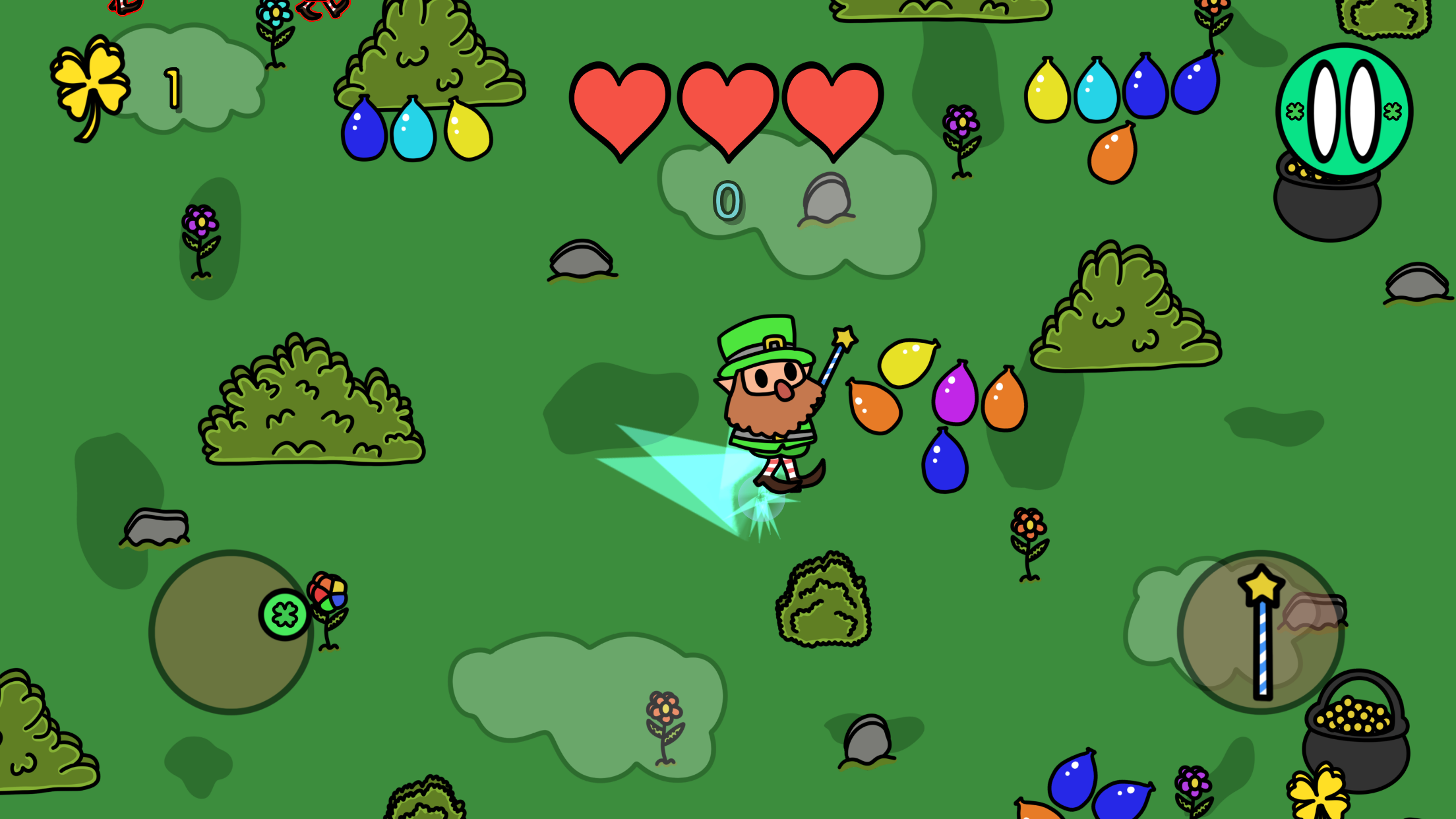 Charmed Leprechaun Game Screenshot