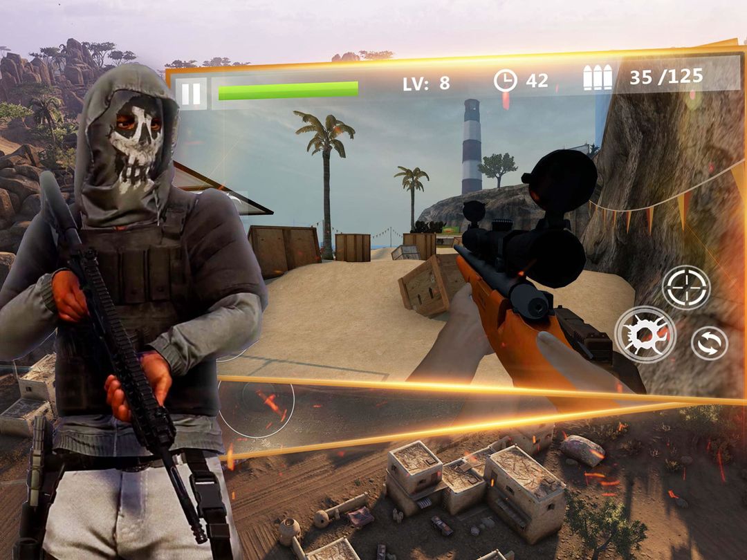 Sniper 3D Assassin - Shooting Games 게임 스크린 샷