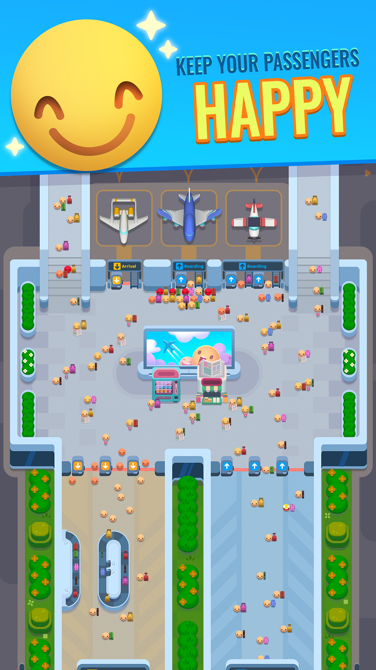 Tiny Airport 게임 스크린 샷