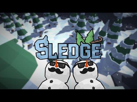 Screenshot of the video of Sledge - snow mountain slide