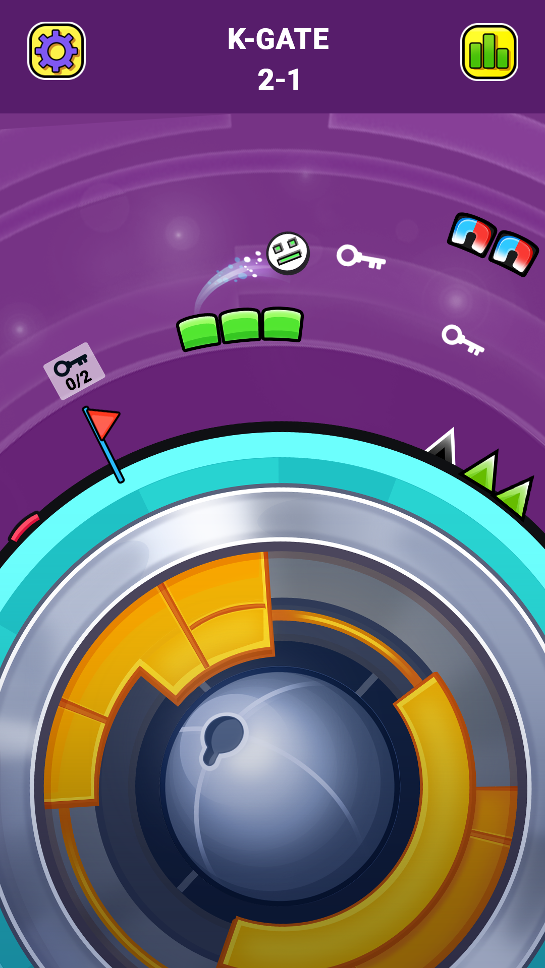 Geometry Loop Game Screenshot