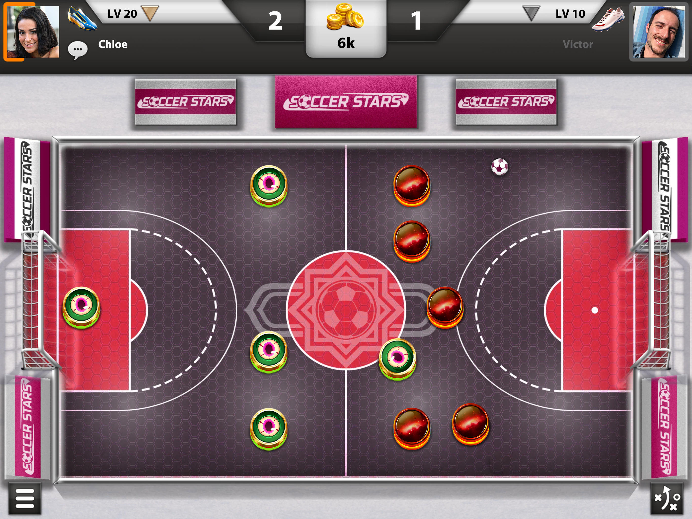 Soccer Games: Soccer Stars Game Screenshot