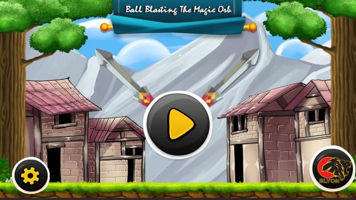 Ball Blasting The Magic Orb Game Screenshot