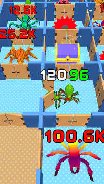 Monster Insect Attack Puzzle Game Screenshot
