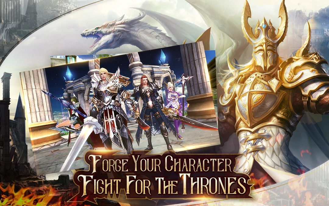 Immortal Thrones-3D Fantasy Mobile MMORPG screenshot game