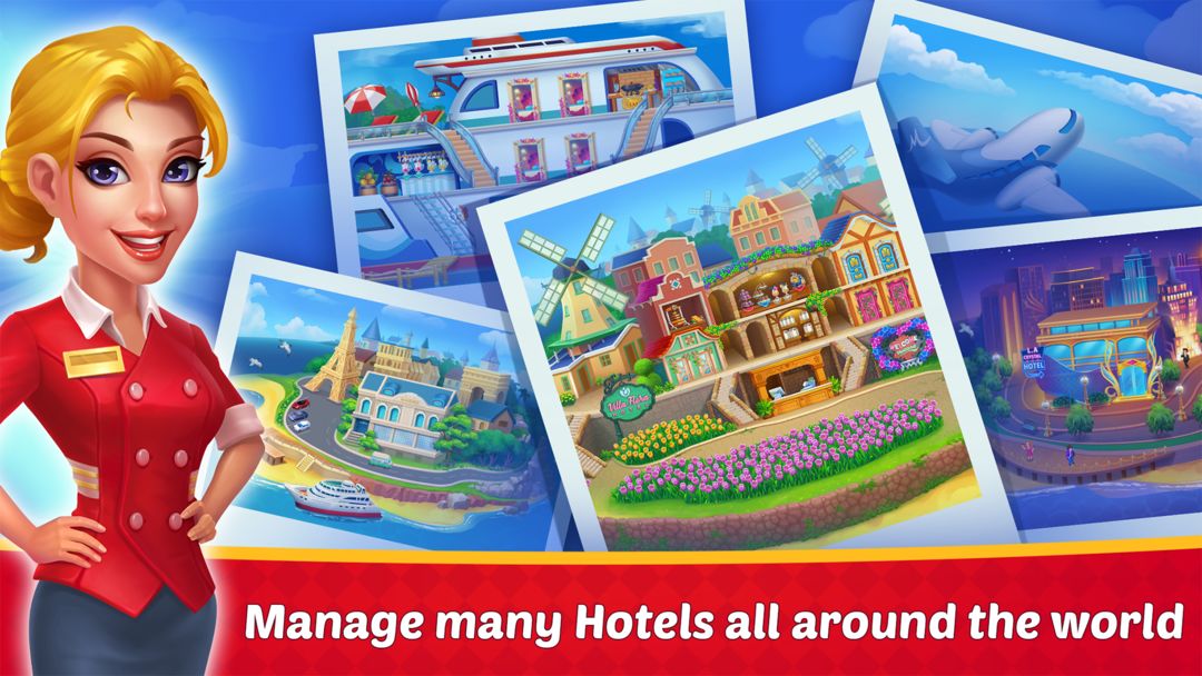 Dream Hotel: Hotel Manager ภาพหน้าจอเกม