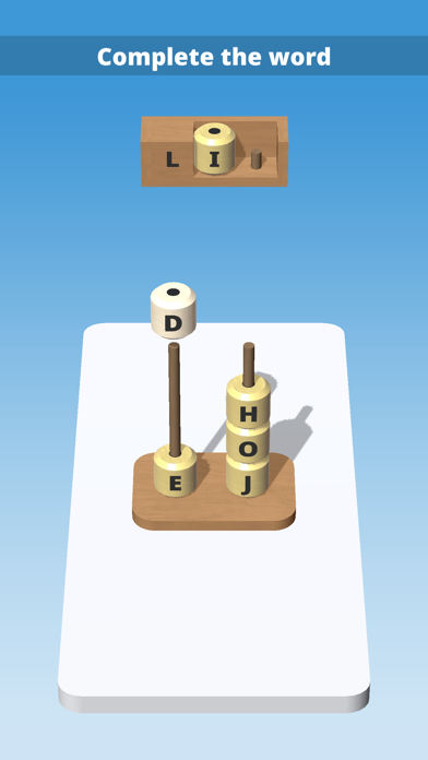 Word Sort 3D! Game Screenshot