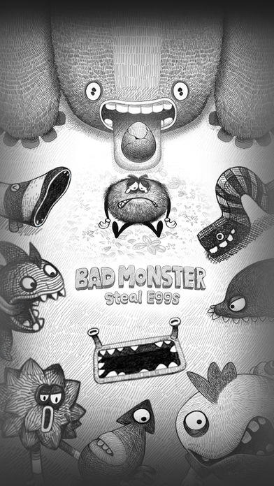 Bad Hungry Monster Game Screenshot