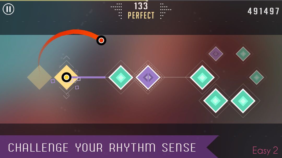 Beat Tiles: Rhythmatic Tap 게임 스크린 샷